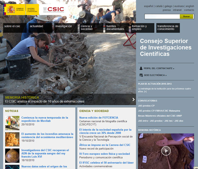 pantallazowebcsic
